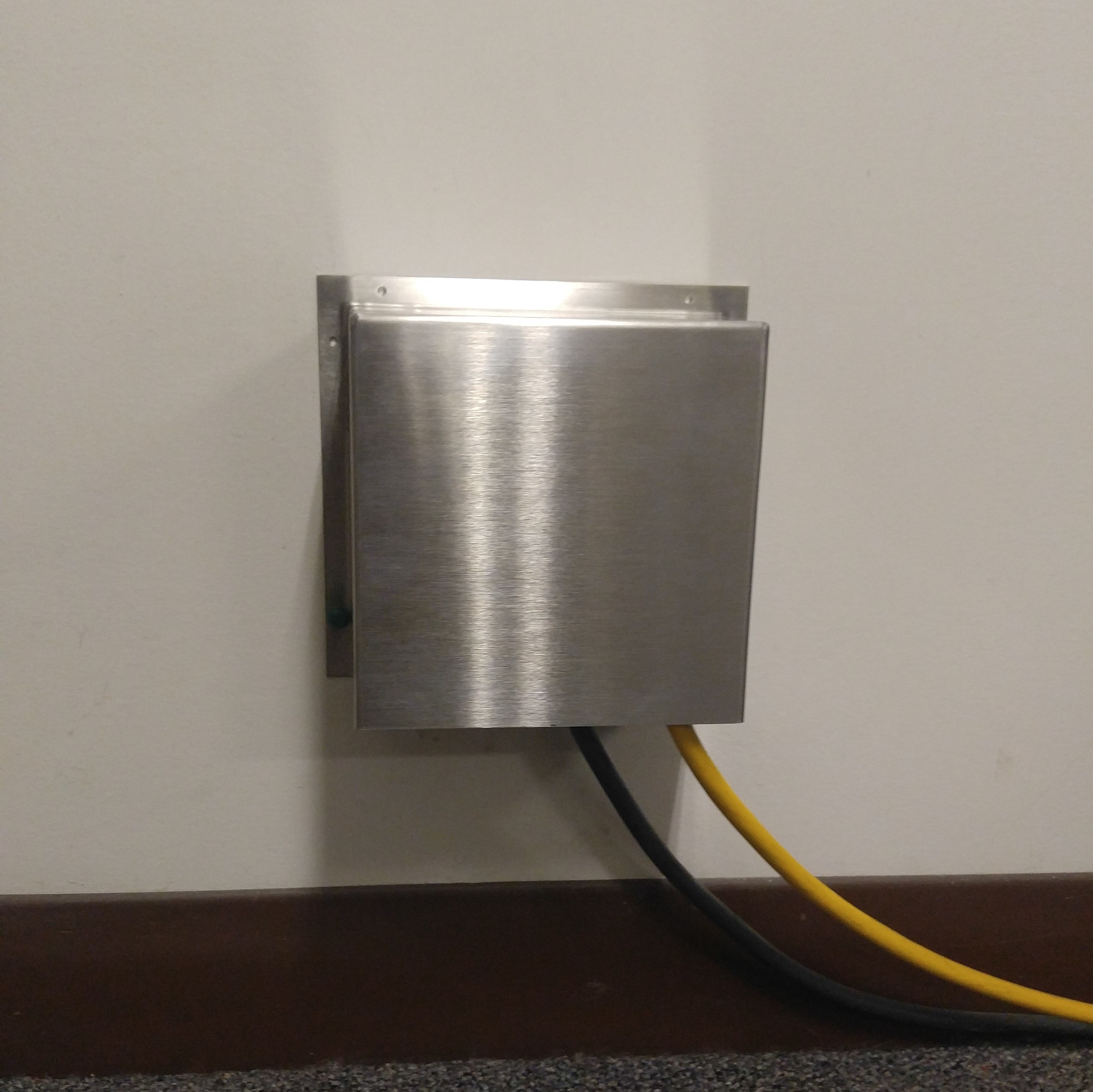 Fixed Shielded Electrical Box Cover Shroud